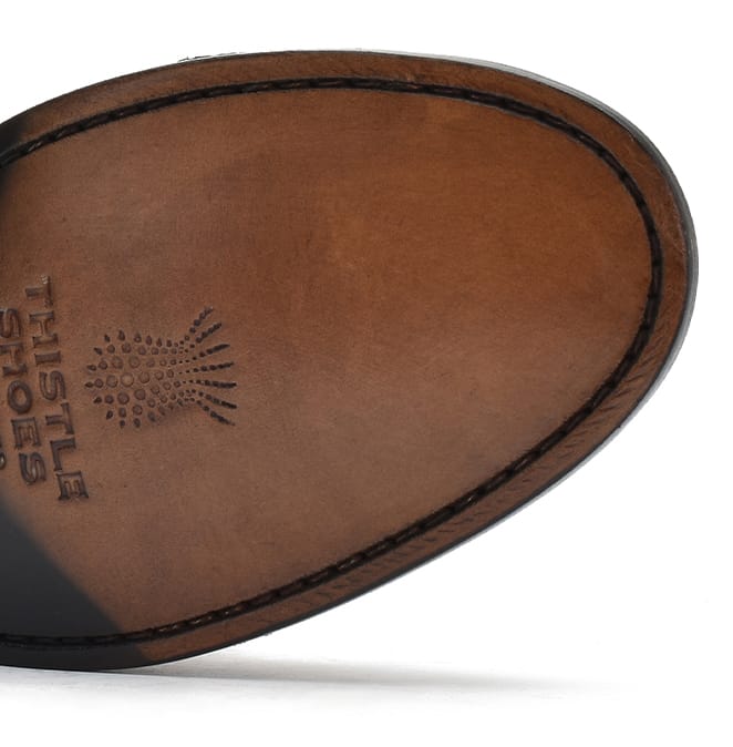 Brown Ghillie Brogue Leather Sole