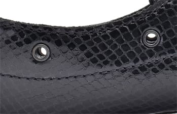 Irish pump showing extra eyelets