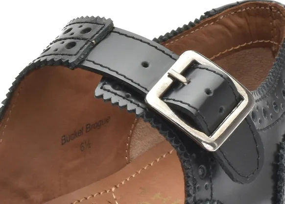 Buckle Brogue Strap